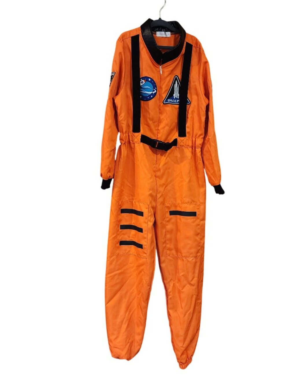 Nasa Astronaut orange Jumpsuit Halloween Boys size Large